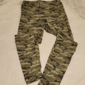 Old Navy Green Leggings Tactical Style